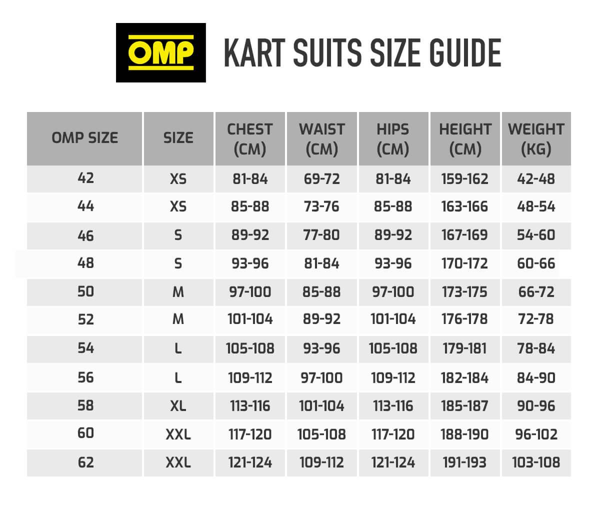 OMP KS-4 Kart Suit – Child Sizes